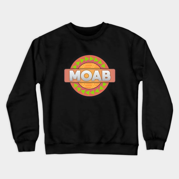 Moab Crewneck Sweatshirt by Dale Preston Design